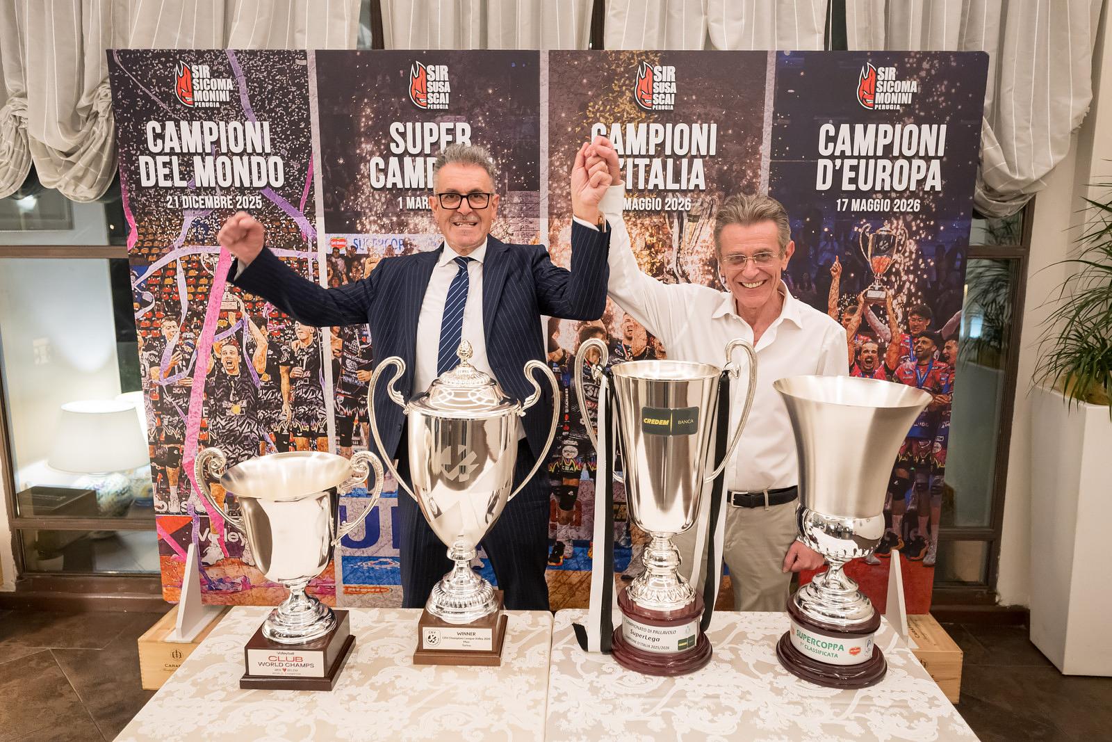 Volley, “Perugia eterna”: parola di Gino Sirci. La società umbra ha scritto in questa stagione una pagina di storia (foto) 12 Volley, “Perugia eterna”: parola di Gino Sirci. La società umbra ha scritto in questa stagione una pagina di storia (foto) 11