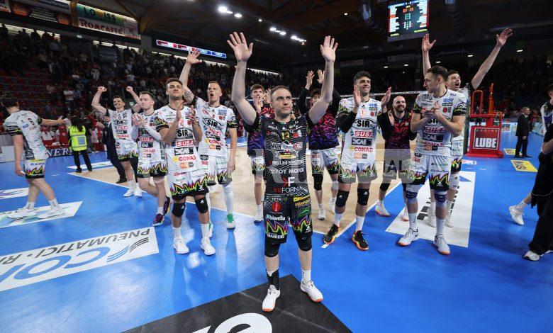 La Sir Perugia fa sua anche gara 2 delle finali: battuta la Lube 3-1 2 La Sir Perugia fa sua anche gara 2 delle finali: battuta la Lube 3-1 1