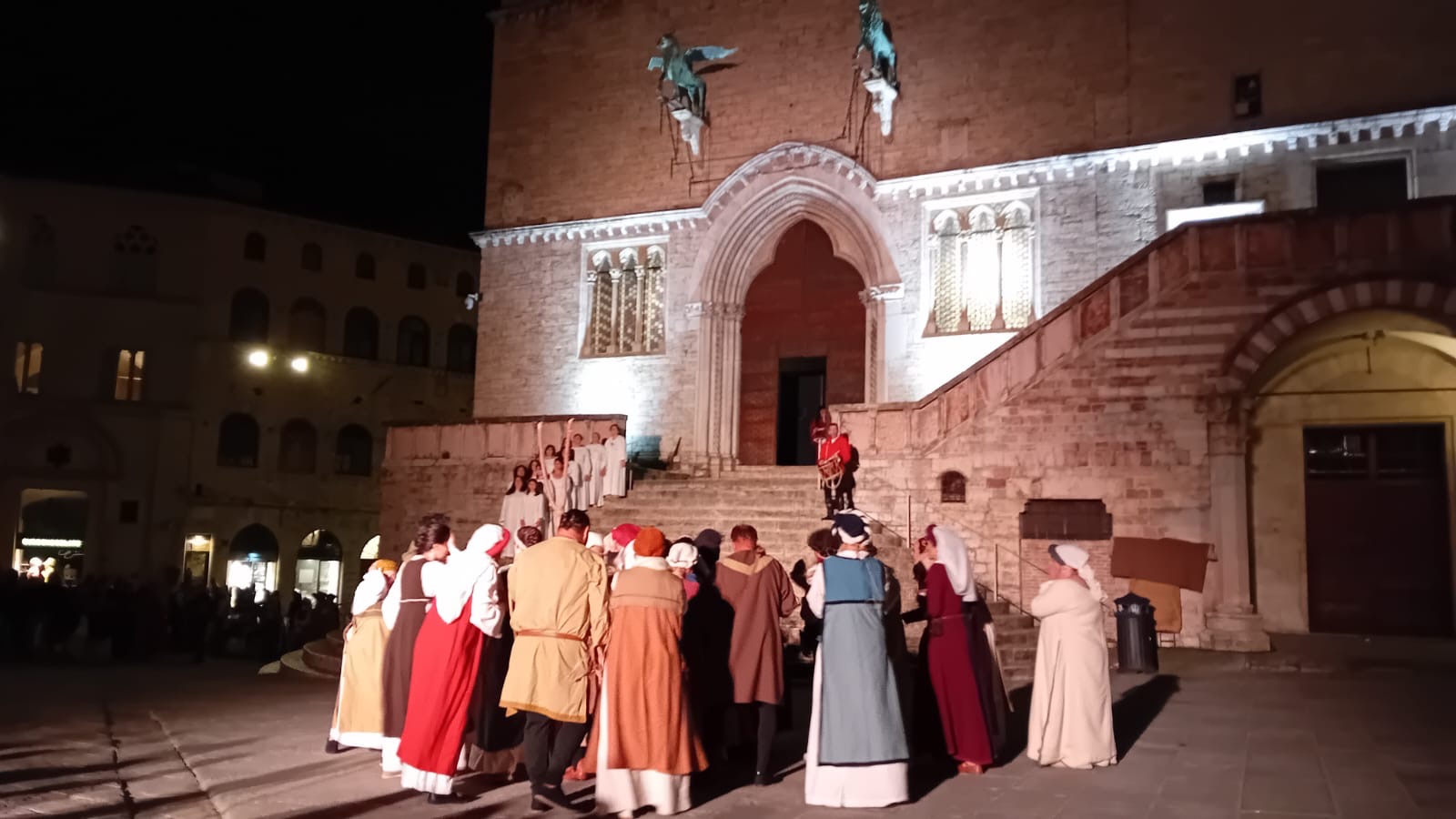 Perugia 1416 al via con l’undicesima edizione: incanta il teatro in piazza (foto) 53