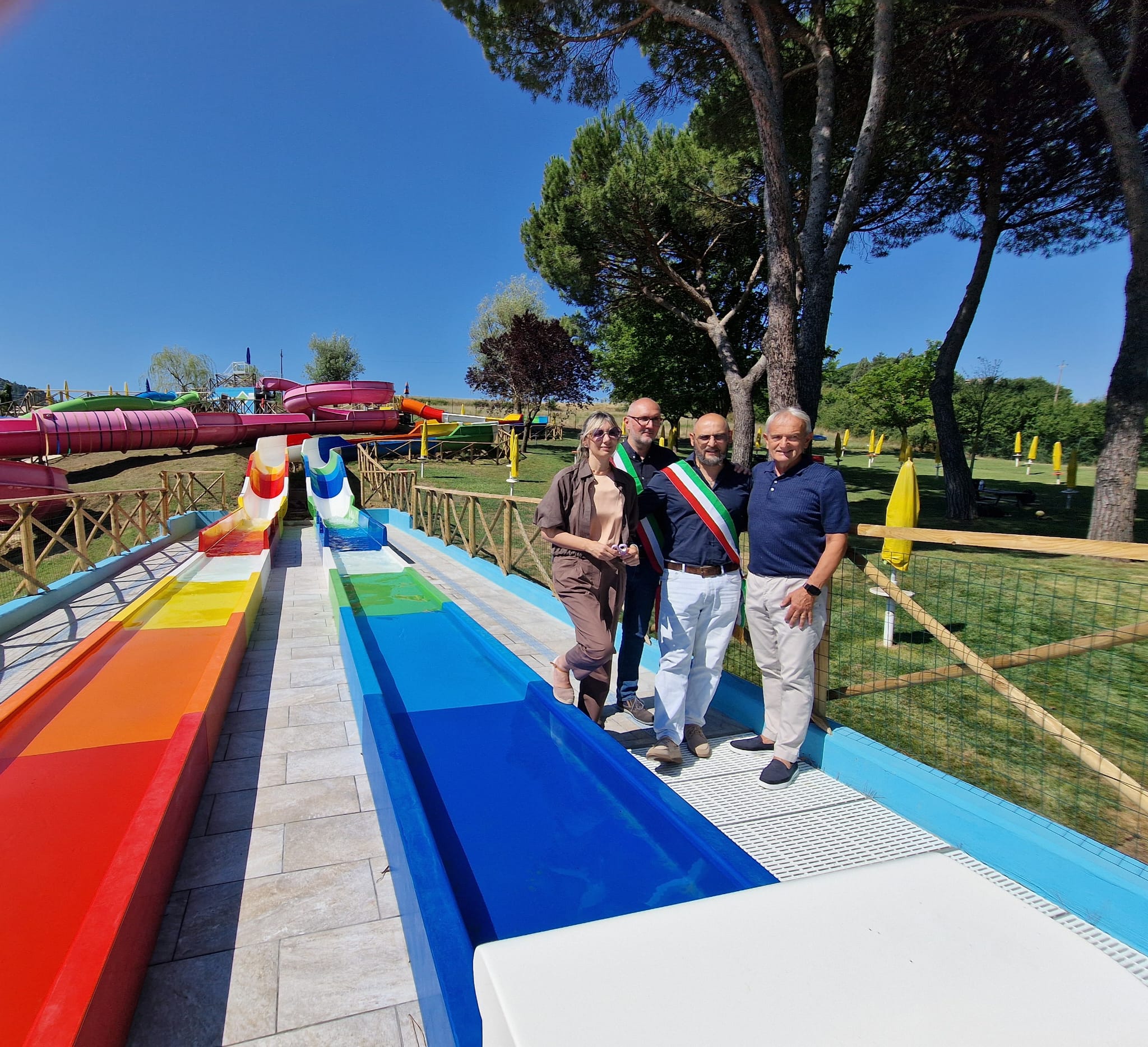 A Tavernelle taglio del nastro per il rinnovato parco acquatico intercomunale di Panicale e Piegaro (foto) 3
