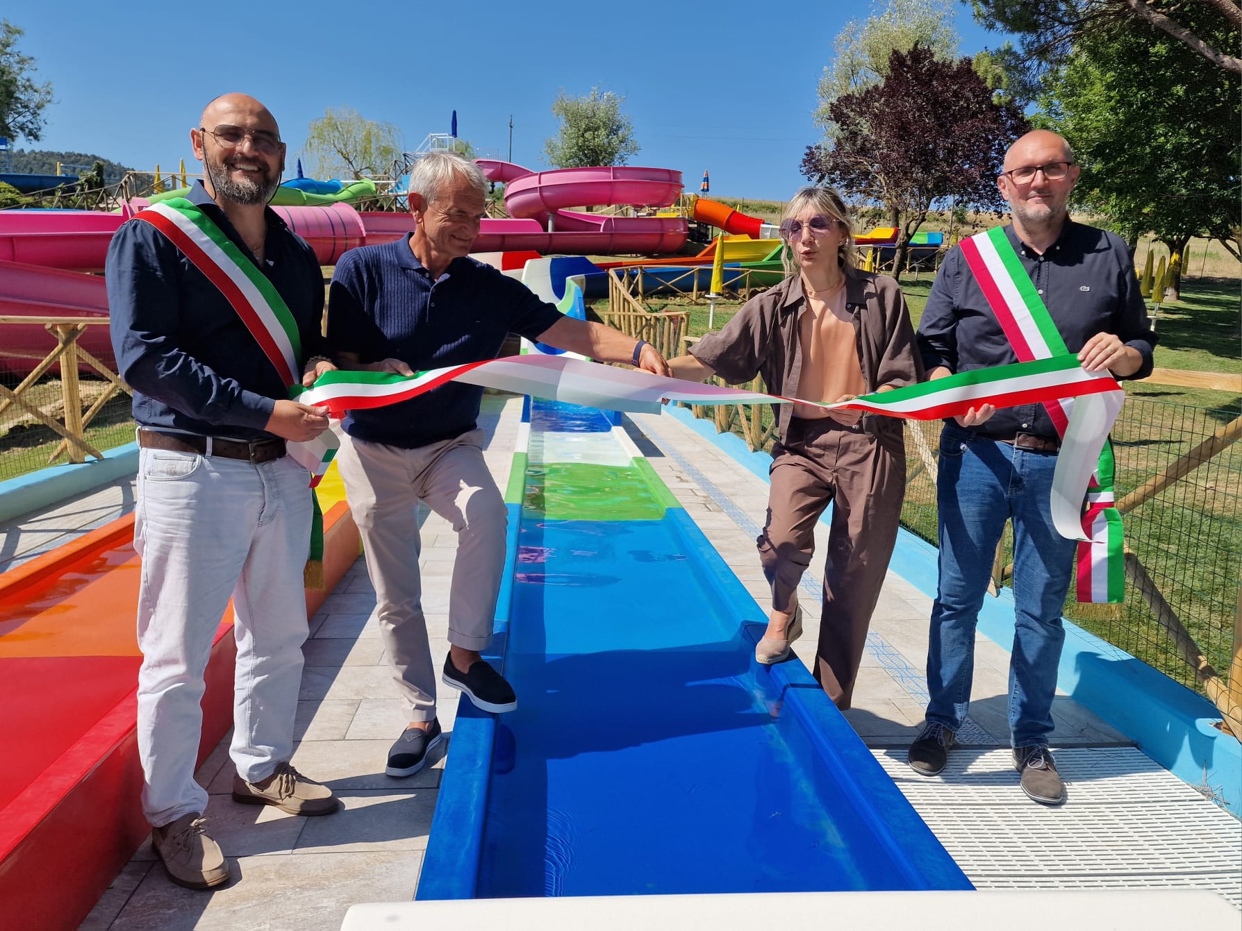 A Tavernelle taglio del nastro per il rinnovato parco acquatico intercomunale di Panicale e Piegaro (foto) 9