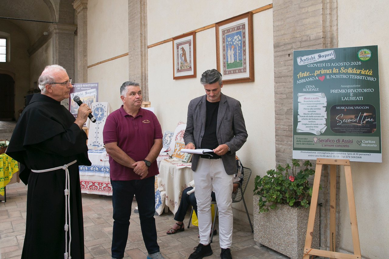 Antichi Sapori 2026 si presenta: Rivotorto celebra le eccellenze umbre tra tradizione, cultura e solidarietà (foto) 32 Antichi Sapori 2026 si presenta: Rivotorto celebra le eccellenze umbre tra tradizione, cultura e solidarietà (foto) 31