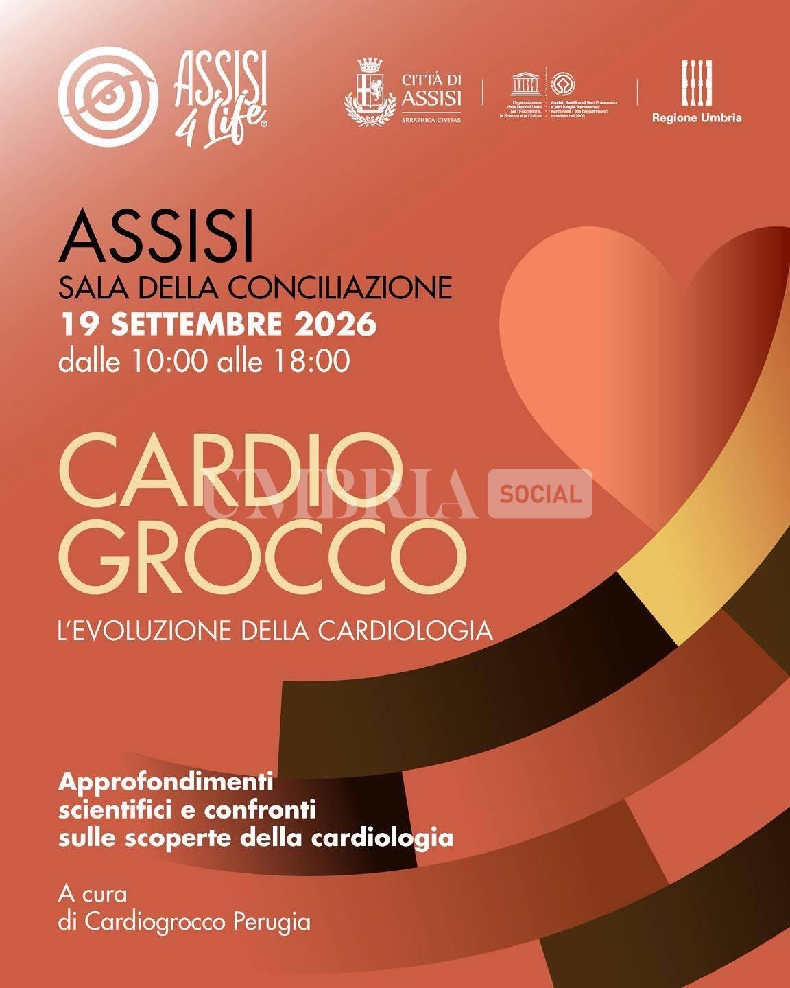Ad Assisi c’è Cardiogrocco: circa 40 relatori per parlare di cardiologia e sport 4 Ad Assisi c’è Cardiogrocco: circa 40 relatori per parlare di cardiologia e sport 3