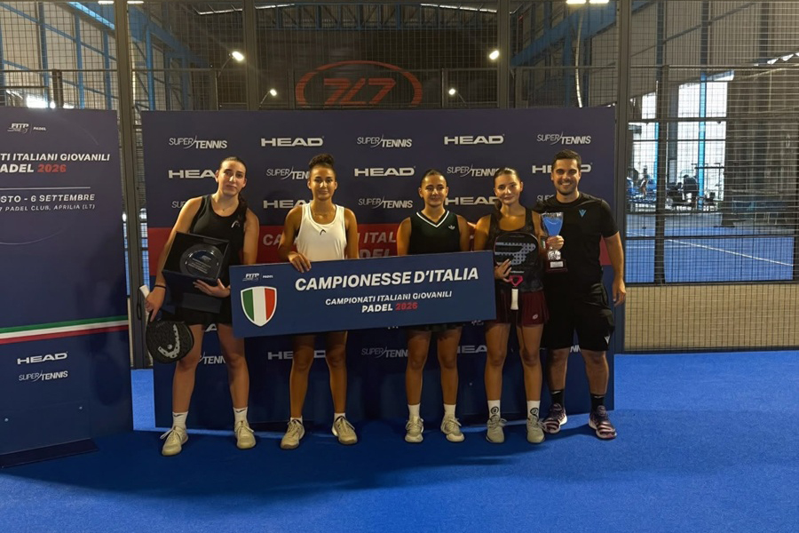 Quattro tricolori nel padel perugino: Minelli domina l’Under 18 per il quarto anno 4 Quattro tricolori nel padel perugino: Minelli domina l’Under 18 per il quarto anno 3