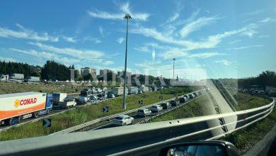E45, incidente tra Ponte San Giovanni e Collestrada: traffico paralizzato (foto) 2