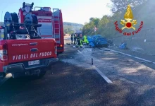 Grave incidente auto-tir sulla Perugia-Bettolle, morti in ospedale i due giovani 23