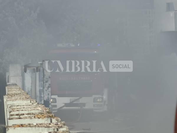 Bastia Umbra, incendio in un'azienda a pochi passi da Umbriafiere: alta colonna di fumo visibile fino ad Assisi 36 Bastia Umbra, incendio in un'azienda a pochi passi da Umbriafiere: alta colonna di fumo visibile fino ad Assisi 35