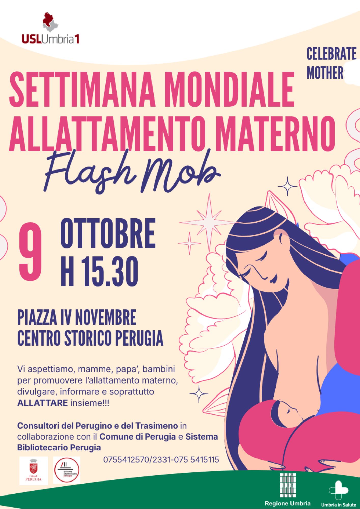 Allattamento e sostegno alle famiglie, l’Usl Umbria 1 porta la rete nei territori 4 Allattamento e sostegno alle famiglie, l’Usl Umbria 1 porta la rete nei territori 3